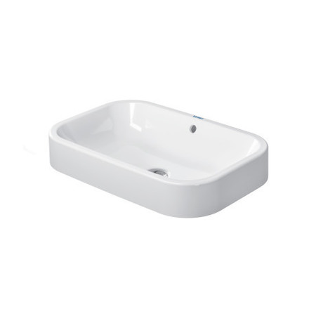 DURAVIT Washbowl 23" Happy D.2 w/Overflow w/out Faucet Deck White 2314600000